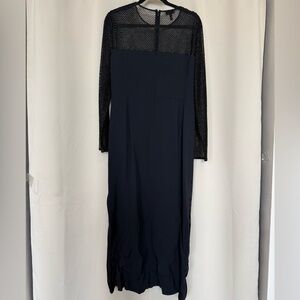 Escada Black Long Sleeve Dress